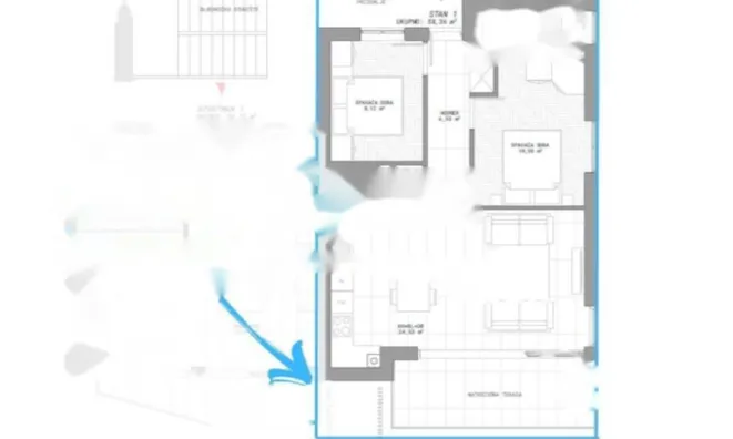 Недвижимость Трёхкомнатная квартира в центре: 4