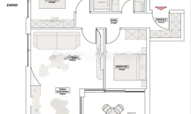 Недвижимость Двухкомнатная квартира в Центре: 19