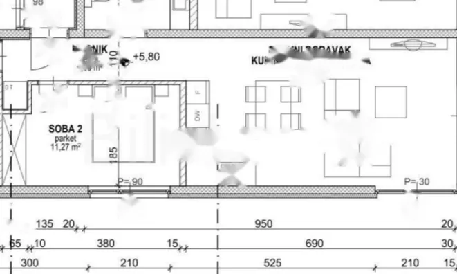 Недвижимость Двухкомнатная квартира Оpatija: 5