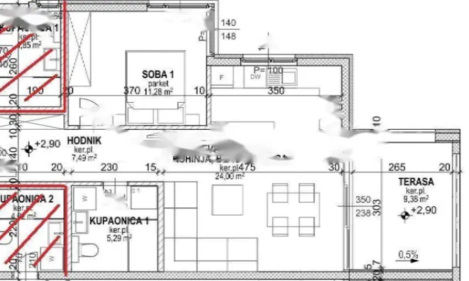 Недвижимость Однокомнатная квартира в центре Опатии: 5