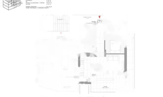 Недвижимость Трехкомнатная квартира в центре: 1