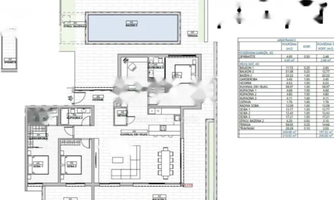 Недвижимость Четырехкомнатная квартира в Опатии: 11