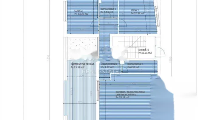 Недвижимость Трехкомнатная квартира в центре: 14