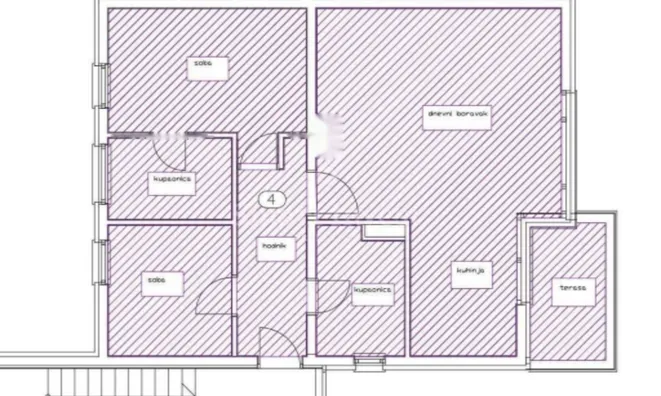 Недвижимость Трёхкомнатная квартира в центре: 23