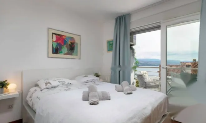 Недвижимость Двухкомнатная квартира, Опатия: 10