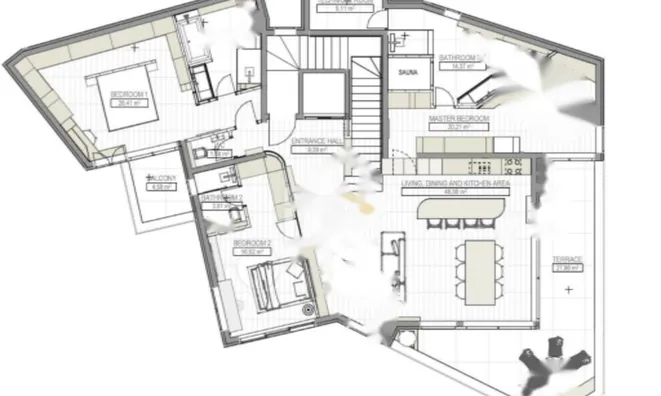 Недвижимость Четырехкомнатная квартира, Опатия: 20