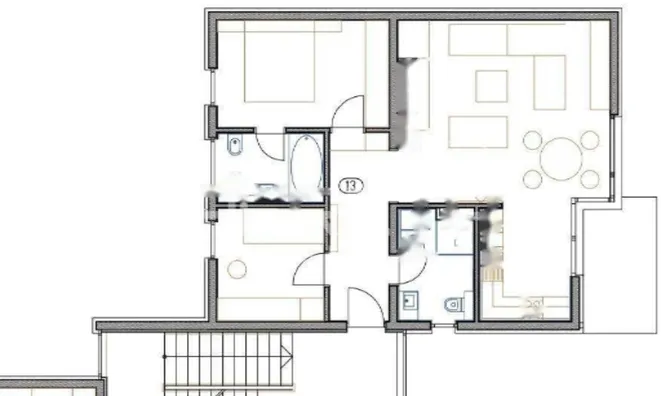 Недвижимость Трехкомнатная квартира Центр: 1