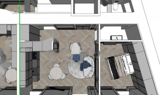 Недвижимость Двухкомнатная квартира в центре Опатии: 5