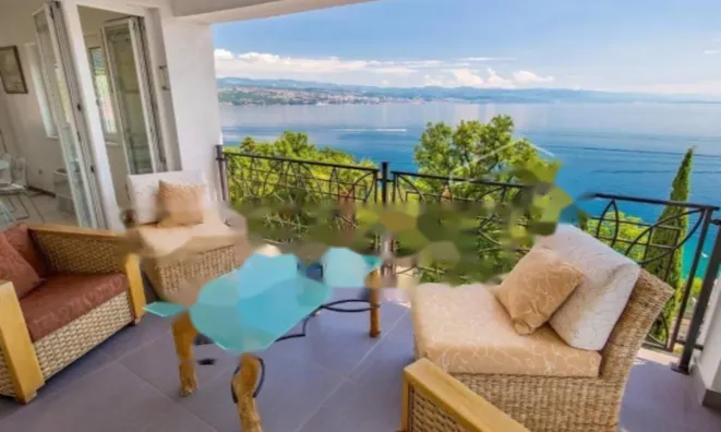 Недвижимость Четырехкомнатная квартира в Опатии: 3