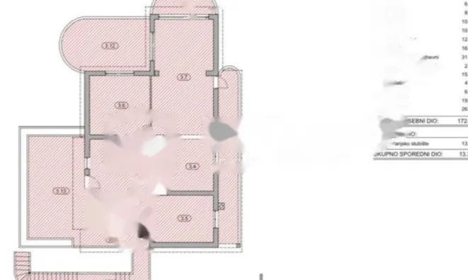 Недвижимость Четырехкомнатная квартира, центр, Опатия: 14