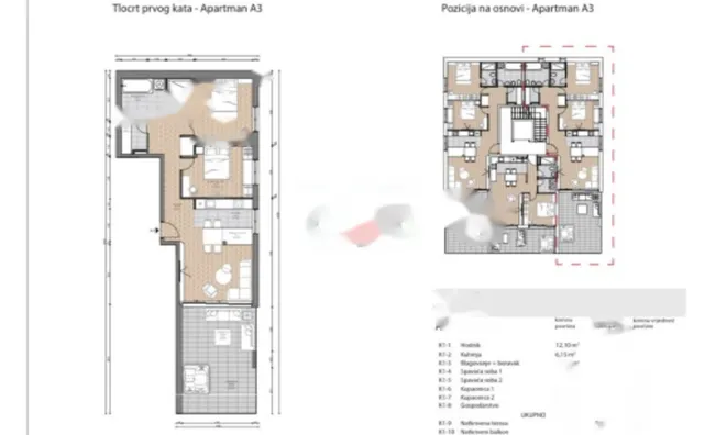 Недвижимость Двухкомнатная квартира, Центр: 16