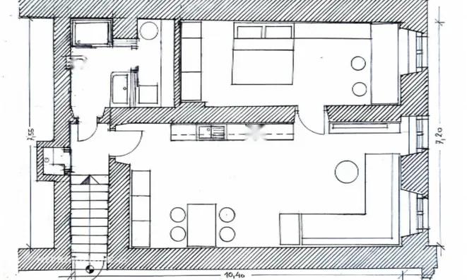 Недвижимость Двухкомнатная квартира в Старой Любляне: 1