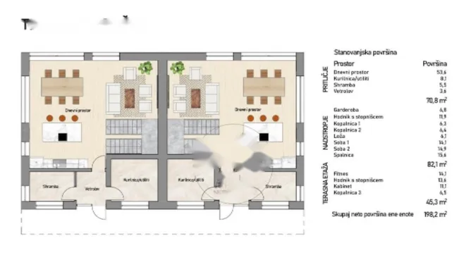 Недвижимость Дом с террасой Новый Дравле: 7