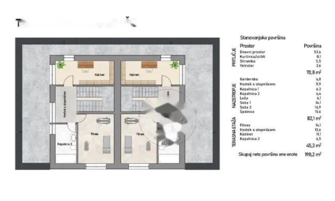 Недвижимость Дом с террасой Новый Дравле: 9