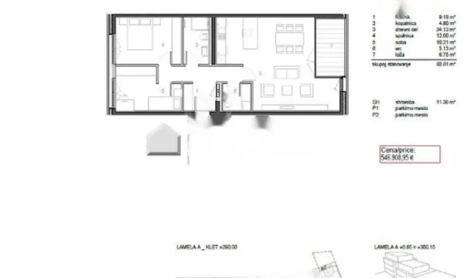 Недвижимость Квартира 3-комн Центр Девана Парк: 3
