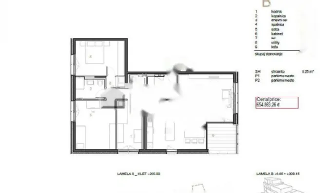 Недвижимость Квартира, 4 комнаты, Центр: 4