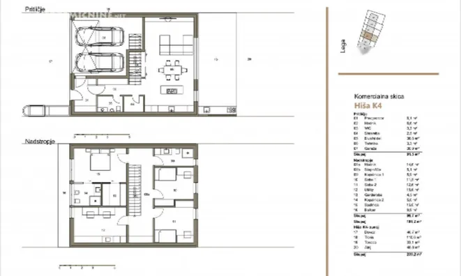 Недвижимость Дом с террасой Брдо К7: 5