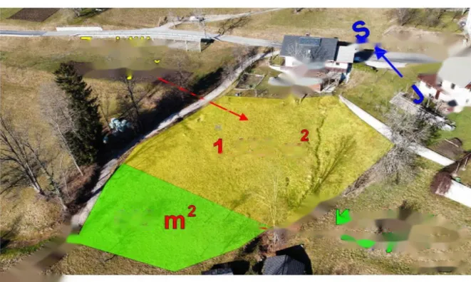 Недвижимость Участок, жилое строительство Слатна.: 1