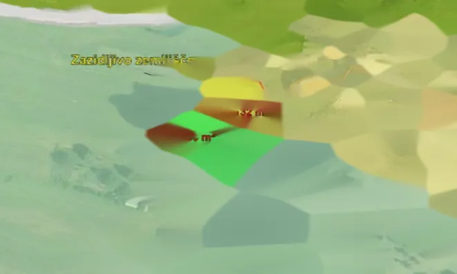 Недвижимость Участок, жилое строительство Слатна.: 3