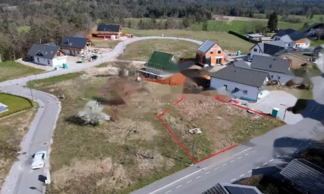 Недвижимость Участок застройки в Бледе с проектом: 3