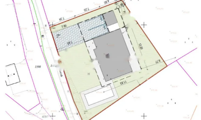Недвижимость Участок застройки в Бледе с проектом: 12
