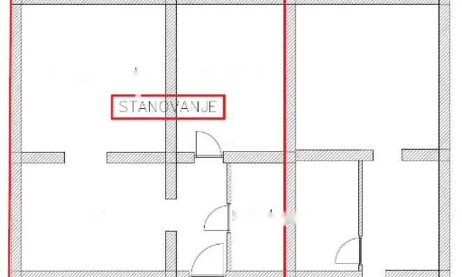 Недвижимость Двухкомнатная квартира Поле: 1