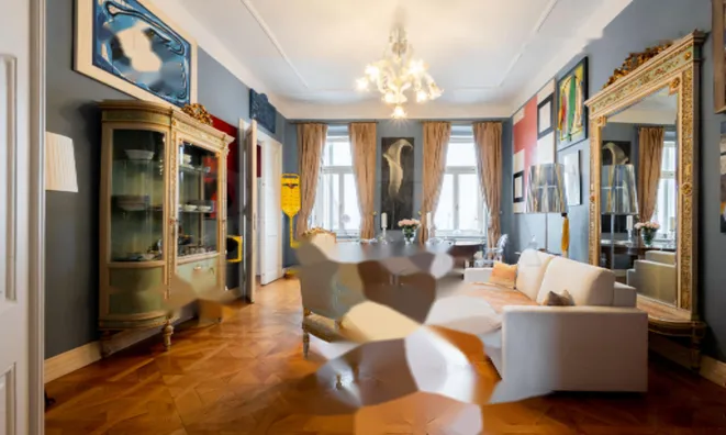 Недвижимость Квартира, 5+ комнат, Центр Любляны: 1