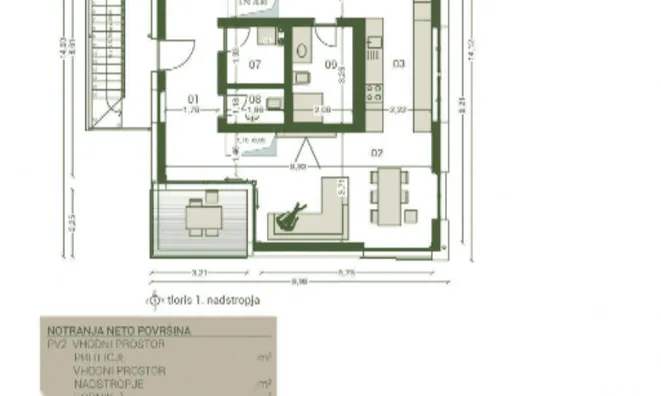Недвижимость Квартира 3-комнатная Бизовик: 4