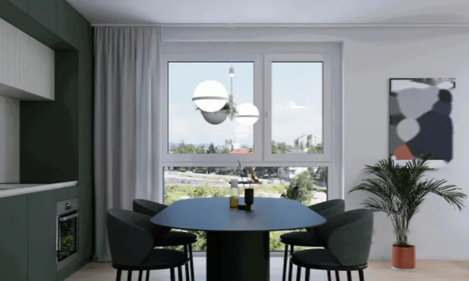 Недвижимость Квартира 3-комнатная в Бежиграде: 1