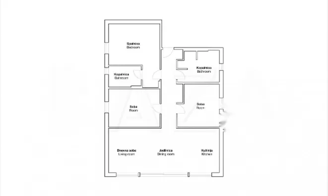 Недвижимость Квартира, 4 комнаты, Бежиград: 14