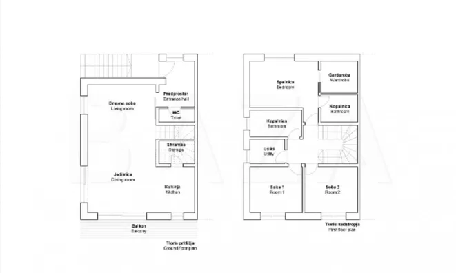 Недвижимость Двухэтажный дом в Черна-Вас: 7