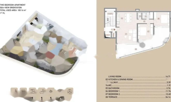 Недвижимость Трёхкомнатная Квартира Центр: 4