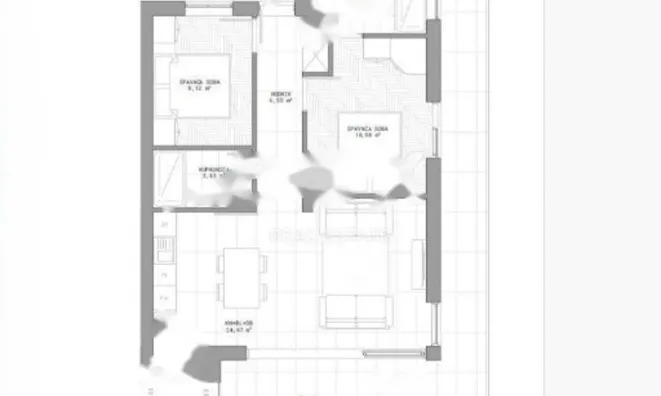 Недвижимость Трехкомнатная квартира в Центре: 4