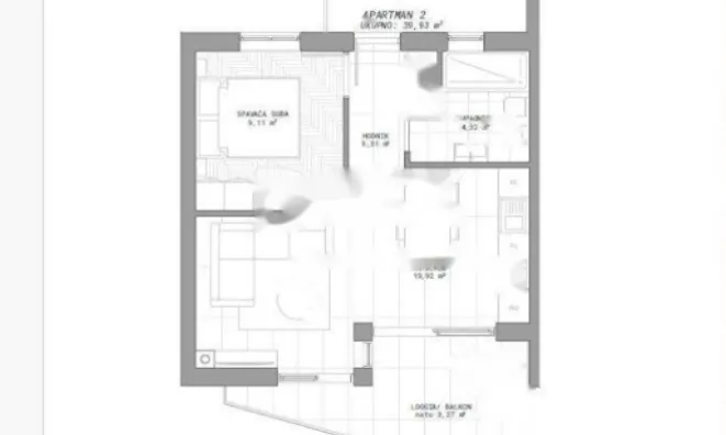 Недвижимость Двухкомнатная квартира в Опатии: 4