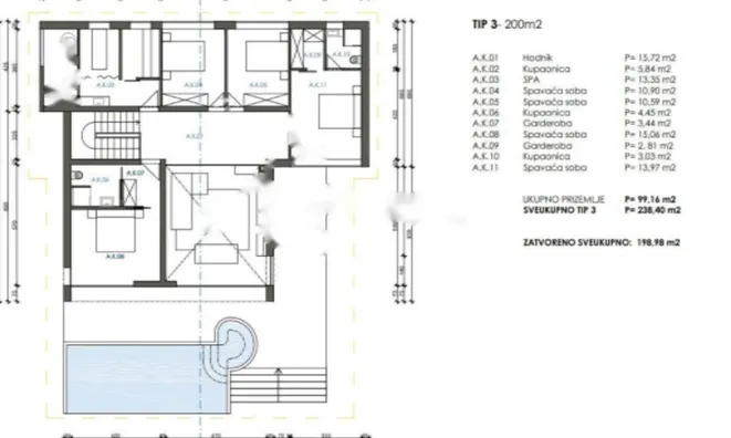 Недвижимость Семейный дом 200 м² в центре: 8