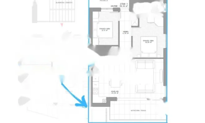 Недвижимость Трехкомнатная квартира в центре: 4