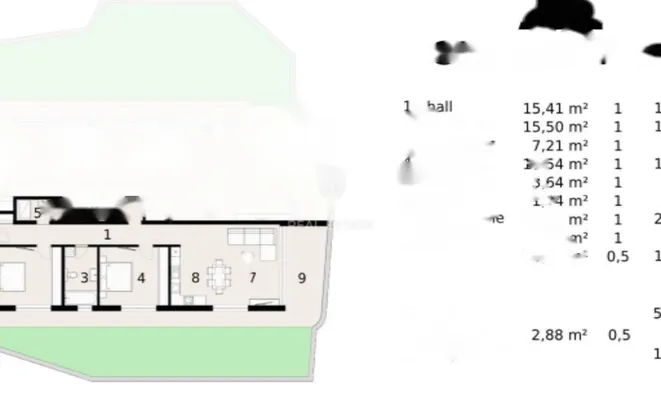 Недвижимость Трехкомнатная квартира в центре: 3