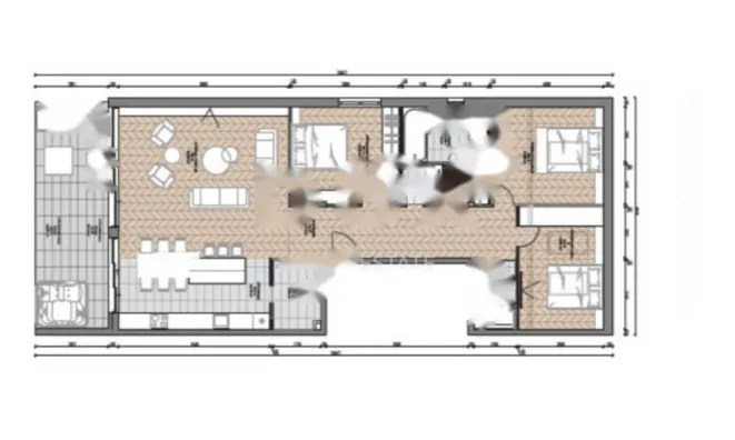 Недвижимость Четырехкомнатная квартира в центре: 4