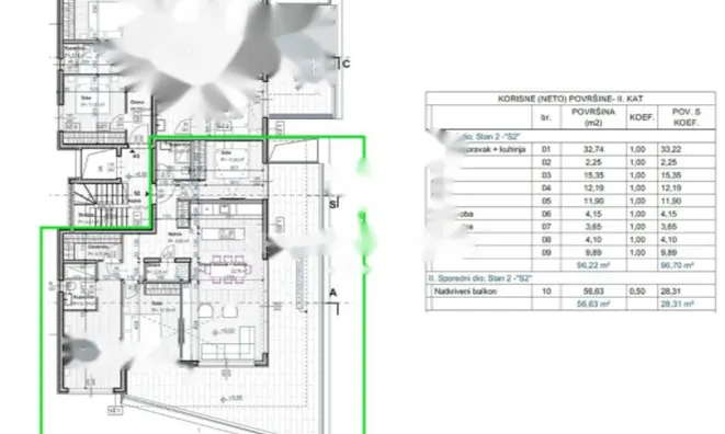 Недвижимость Четырехкомнатная квартира в центре Опатии: 4