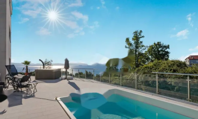 Недвижимость Трёхкомнатная квартира в Опатии: 13