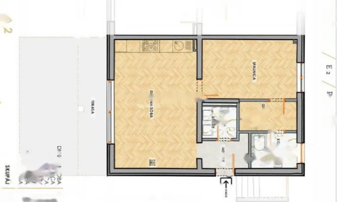 Недвижимость Двухкомнатная квартира Люция: 2