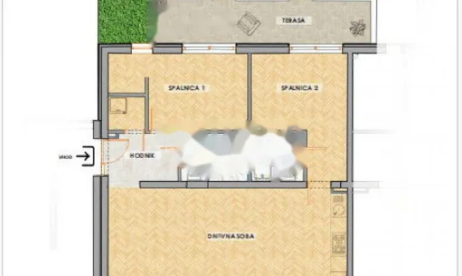 Недвижимость Квартира трехкомнатная новостройка в Сече: 12