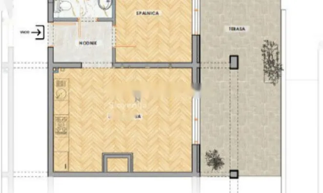 Недвижимость Двухкомнатная квартира Новая Сеча: 7