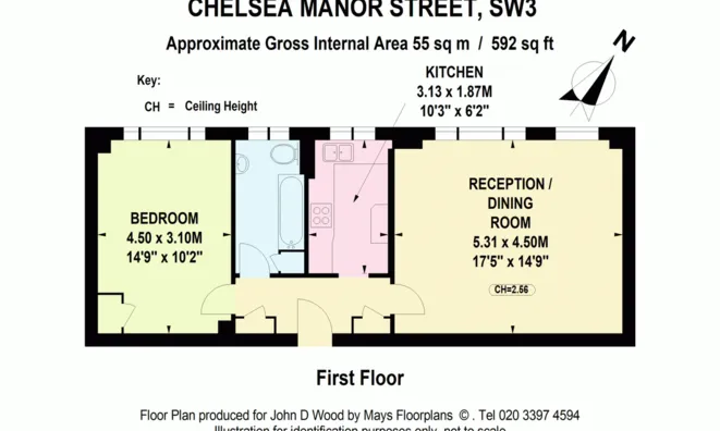 Недвижимость Swan Court, Chelsea Manor Street: 9