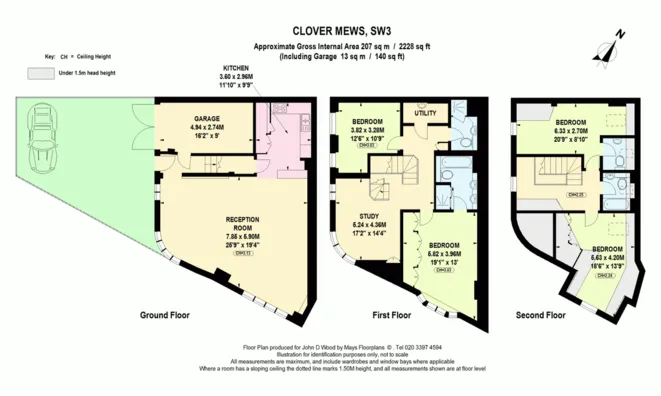 Недвижимость Clover Mews, Chelsea: 14