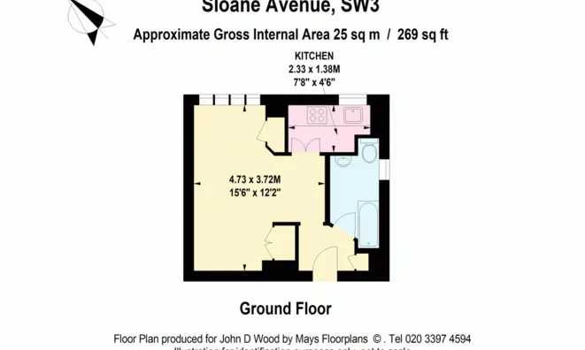 Недвижимость Sloane Avenue, Chelsea: 12