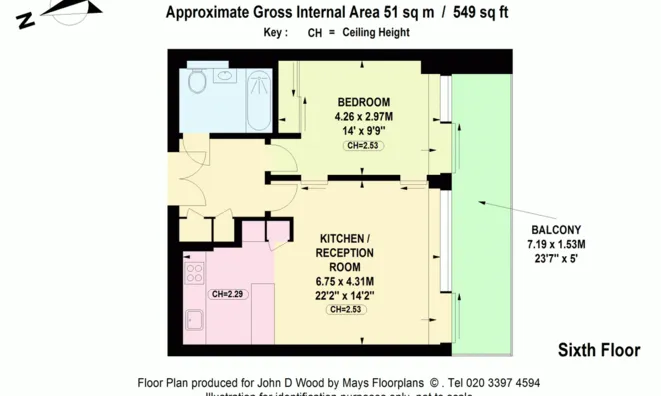 Недвижимость Hepworth Court, 30 Gatliff Road: 12