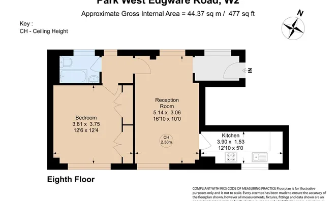 Недвижимость Park West, Nr. Marble Arch, Hyde Park Estate: 25
