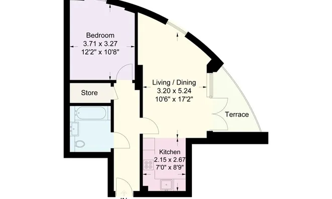 Недвижимость Camellia Apartments, Hilltop Avenue, Stonebridge: 10