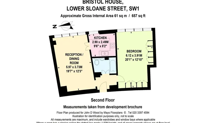 Недвижимость Bristol House, 67 Lower Sloane Street: 10